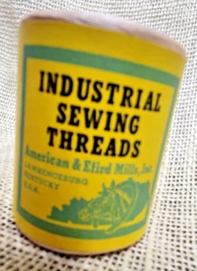 Lawrenceburg KY, American & Efird Sewing Thread, Peach, 3000 yds?, 2.3oz vintage - Picture 1 of 6