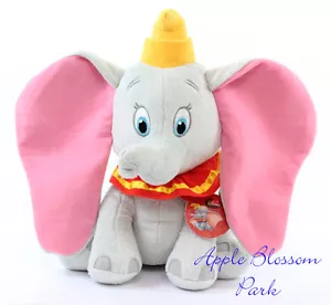 NEU Kohl's Cares for Kids DUMBO 13" Disney grau Plüschtier Zirkus Elefant mit Etikett - Bild 1 von 1