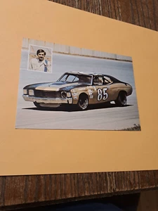 Vintage Ronnie Daniel NASCAR STP Racing Pictorial Postcard #85 Grand National - Picture 1 of 2