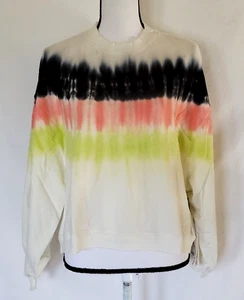 Electric & Rose Women's Tie-Dye Betty Sweatshirt in Sonic Cloud Small MSRP $148 - Picture 1 of 11