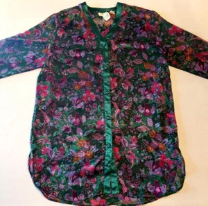 Victoria’s Secret Damen-Nachtwäsche Blumenmuster Gold Label M/L GOLD LABEL sehr guter Zustand neu mit Etikett - Bild 1 von 4