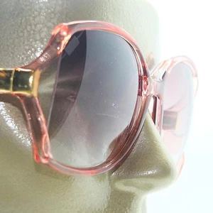 Big Bold Bifocal Sunglasses Readers Huge Runway Fashion Pink Frame +2.00 Lens - Picture 1 of 1