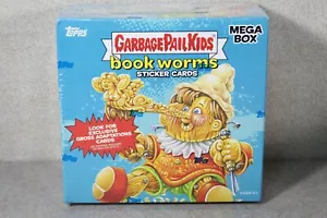 Topps Garbage Pail Bambini Libro Vermi Adesivi Carte Mega Box Sigillato - Foto 1 di 6