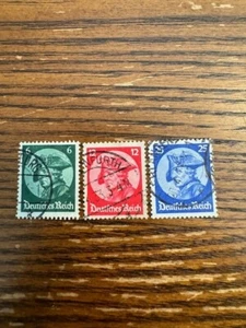 Germany stamps Used SC#398-400 (1933) F/VF Single SCV $22.80 - Picture 1 of 1