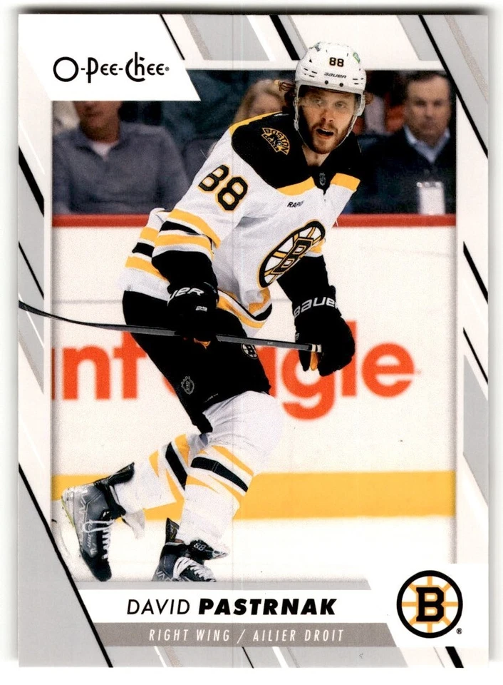 David Pastrnak 2023-24 O-Pee-Chee #103 Boston Bruins - Image 1 of 2