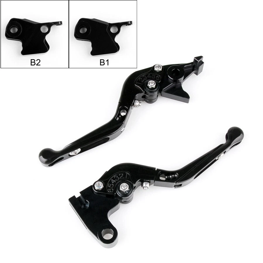 Adjustable Folding Extendable Brake Clutch Levers For BMW K1200 R1200 Black #8 - Изображение 1 из 3