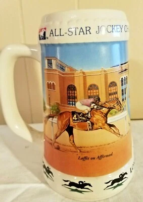 Tazas Stein conmemorativas del Campeonato Jockey 2000 NTRA All-Star Official Stein Foto 1 de 4