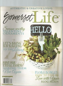 SOMERSET LIFE MAGAZINE AUTHENTIC & CREATIVE LIVING JAN/FEB/MAR 2014 - Picture 1 of 1