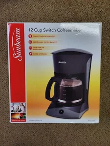 Sunbeam 12 Cup Switch Coffeemaker 6972-033 Black - Picture 1 of 2