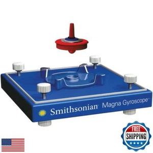 Smithsonian Science Activities Magna Gyroscope Blue 6"x6" - Picture 1 of 2