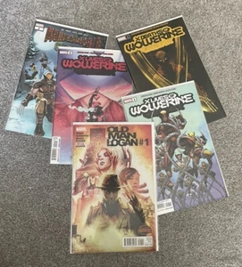 X5 Wolverine Comics Bundle Job Lot. Old Man Logan #1 + First App Bagged/Boarded - Picture 1 of 6