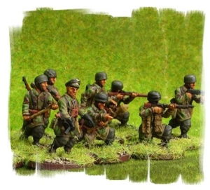 ¡Pintado! Escuadrón Alemán de Paracaidistas (FJ) - 28mm Segunda Guerra Mundial Segunda Guerra Mundial Bolt Action - Imagen 1 de 3