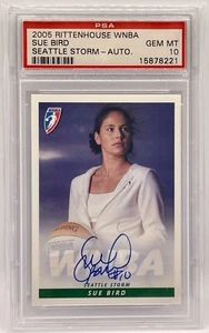2005 Rittenhouse WNBA Sue Bird Autograph Street Clothes PSA 10 Auto Gem Mint - Picture 1 of 1