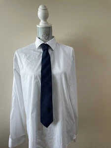 Corbata para hombre F&F azul calce clásico - Imagen 1 de 7