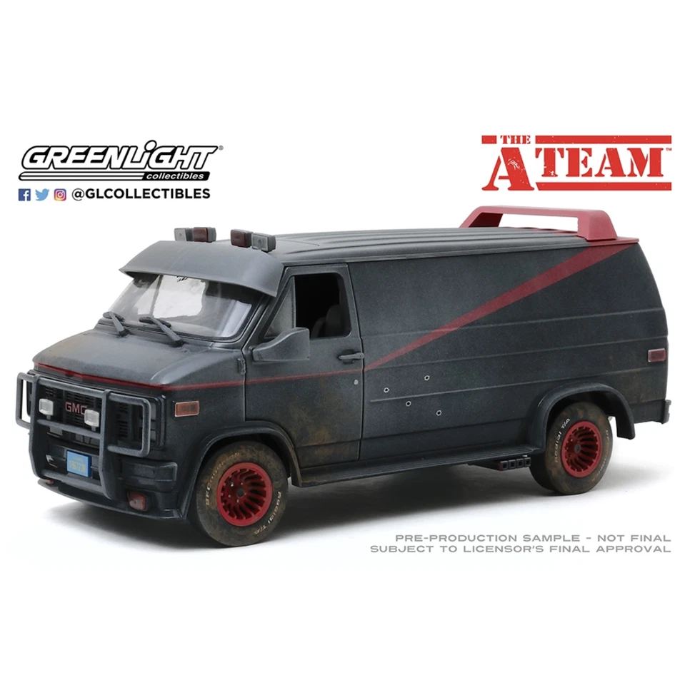 GL13567 Greenlight 1:18 Scale The A-Team (1983-87 TV Series) - 1983 GMC Van - Image 1 of 1