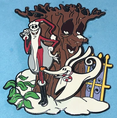 Disney 2003 NBC 13 GOLOSINAS 5 SEMANAS ESPANTOSAS JACK ZERO ÁRBOL ENCANTADO LE 3500 PIN Foto 1 de 2