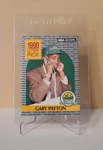Gary Payton - 1990 Hoops - Lottery Pick Rookie - MINT - Picture 1 of 2