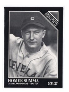 Baseball Card - 1992 Homer Summa 205 - Cleveland Indians Conlon MLB