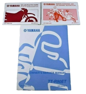 2004 TT-R90ET Yamaha Motorcycle Owners Service Manual w/ 2 Other Guides 1st Ed. - Picture 1 of 8