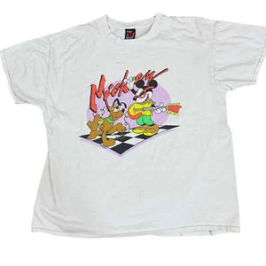 Camiseta de Mickey Mouse y Pluto años 90 talla XL - Imagen 1 de 4