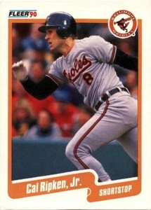 1990 Fleer #187 Cal Ripken, Jr. - Baltimore Orioles - Picture 1 of 1