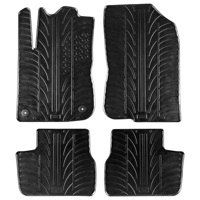 For Peugeot 208 2012-2019 Car Floor Mats Rubber All Weather Heavy Duty Liners Ne - Image 1 of 4
