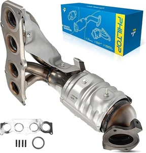 PHILTOP Front Catalytic Converter Compatible with 2002-2006 Camry/Solara 2.4L - Picture 1 of 7