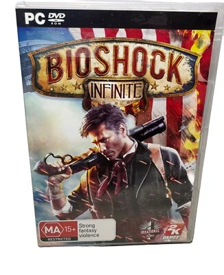 Bioshock Infinite PC DVD ROM 2K Irrational Games 3 DISCS VGC As New - Image 1 of 4