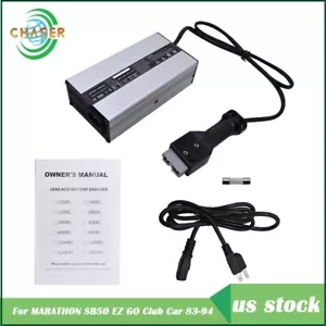36V Volt Golf Cart Battery Charger Fit For MARATHON SB50 EZ GO Club Car 83-94 US - Picture 1 of 7