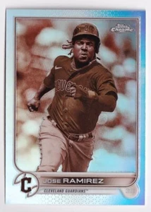2022 Topps Chrome Sepia Refractors #151 Jose Ramirez - Picture 1 of 2