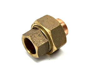 Nibco U733 Kupferguss Union C x C 3/8" - Bild 1 von 2