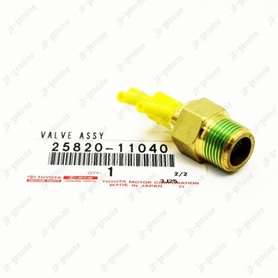 Válvula bimetálica conmutación de vacío genuina OEM Toyota Corolla/Carina/Starlet/Tercel Foto 1 de 4