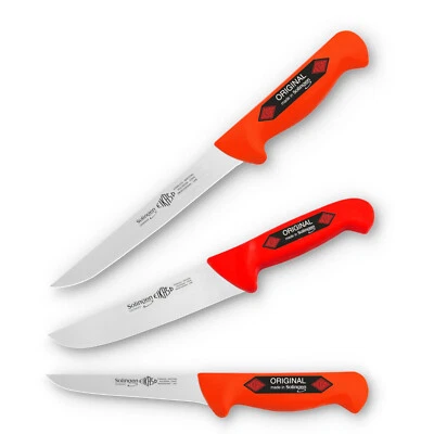 EIKASO Solingen Germany 3-Teiliges Profi Metzgermesser Set 2511R - Bild 1 von 4