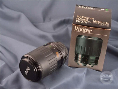 Pentax K Mount Vivitar 70-210mm f4.5-5.6 Macro Zoom Lens  - Excellent - 4379 - Image 1 of 4