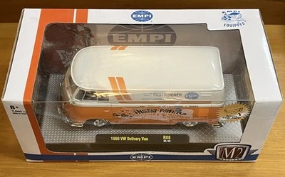 M2 Machines 1960 VW Delivery Van R88 21-13 Instant Power Empi Equipment 1:24  - Image 1 of 4