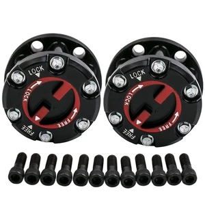 Hub Locking pair 17 Spline for Isuzu D Max 2005 onwards Trooper II KB 2500 87-93 - Picture 1 of 20