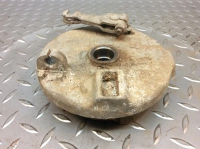 1987 87-91 Yamaha Moto 4 Champ 100 YFM100 YFM передний левый тормоз ступица барабанная пластина - Изображение 1 из 4