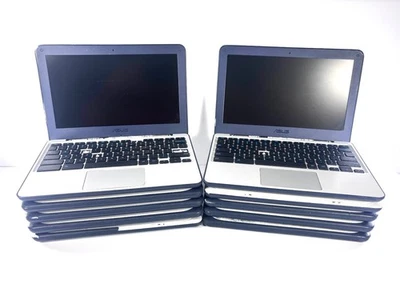 LOTE DE 10 PARA REPUESTOS: ASUS c202e - Celeron N3060, 4GB RAM, 16GB Almacenamiento, ChromeOS Foto 1 de 4