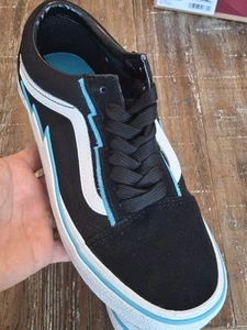 Vans Old Skool Bolt Damengröße 8 schwarz sportlich Freizeit Skateschuhe Turnschuhe - Bild 1 von 9