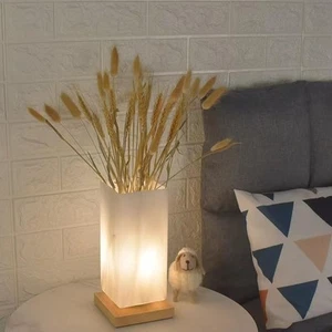 Vase Table Lamp Rechargeable Touch Lamp Dimmable 3 Colors Flower Lamp Bedside... - Picture 1 of 9