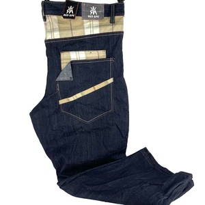 Vintage Y2K Red Ape Jeans Streetwear Wide Leg Baggy HipHop Skater NWT Mens Sz 44 - Picture 1 of 24