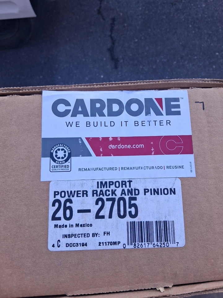A1 Cardone 26-2705 机架和小齿轮组件 适用于 03-05 本田雅阁 26-2705 — 第 1/4 张图片