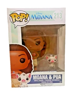 Funko POP! Disney MOANA 213 Moana & Pua Excellent! - Picture 1 of 9