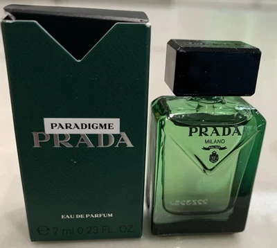 Prada Paradigme Eau de Parfum mini splash-on 0,23 oz/7 ml nuevo en caja Foto 1 de 4