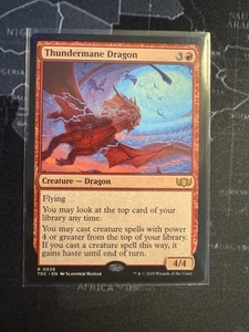 Magic The Gathering - Thundermane Dragon - Tarkir: Dragonstorm - Imagen 1 de 1