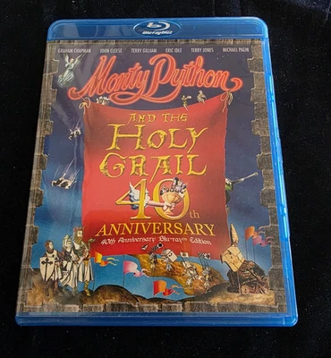 MONTY PYTHON AND THE HOLY GRAIL    BLU RAY  40TH ANNIVERSARY - Image 1 of 4