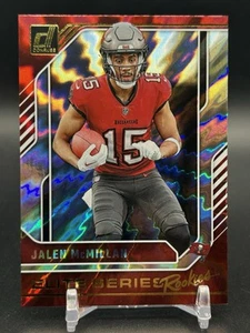 Jalen McMillan Elite Series Rookies Foil RC 2024 Donruss Card #30 Buccaneers - Picture 1 of 2