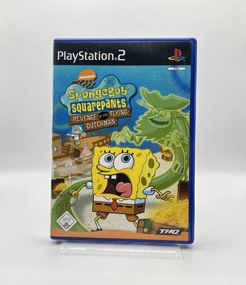 SpongeBob Squarepants: Flying Dutchman (Sony Playstation 2, 2003) PS2 OVP - Bild 1 von 3