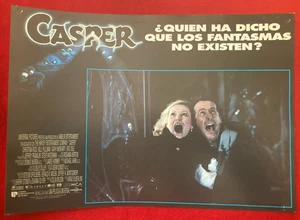 CASPER Spanish Lobby Card / Mini-Poster 1995 Eric Idle & Cathy Moriarty Ghosts - Bild 1 von 4