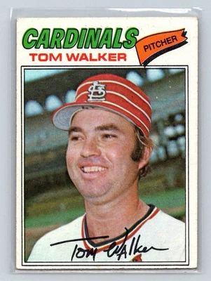 1977 Topps #652 Tom Walker St. Louis Cardinals - Image 1 of 2